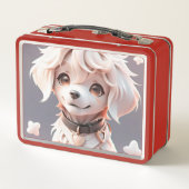 Schattigee Chibi Golden Retriever Puppy (Achterkant)