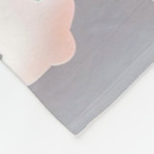 Schattigee Chibi Golden Retriever Puppy Fleece Deken (Hoek)