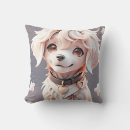 Schattigee Chibi Golden Retriever Puppy Kussen