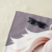 Schattigee Chibi Golden Retriever Puppy Strandlaken (In situ)