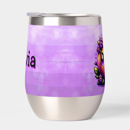 Schattigee Chibi Happy Halloween pompoen (Rechts)