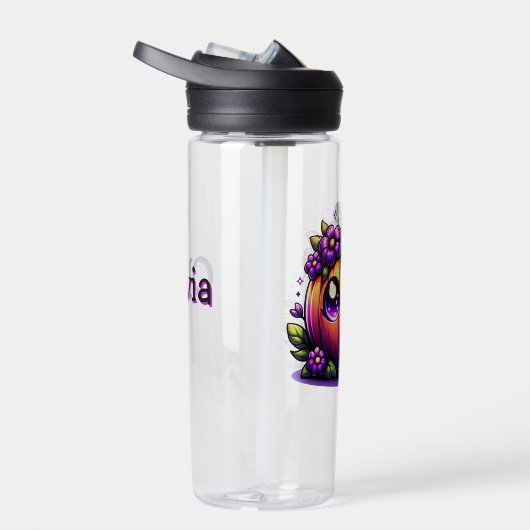 Schattigee Chibi Happy Halloween pompoen Waterfles (Rechts)