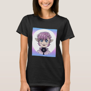 Schattigee Chibi Kawaii Anime Elf personage T-shirt