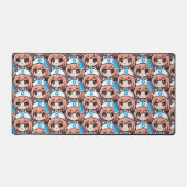 Schattigee Chibi Nurse - gezondheidszorg, anime, m Bureaumat (Voorkant)