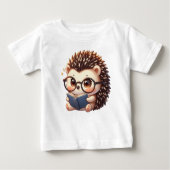 Schattigee Chibi Reading Hedgehog (Voorkant)