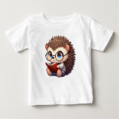 Schattigee Chibi Reading Hedgehog (Voorkant)