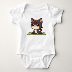 Schattigee Chibi Yoga Kat Romper