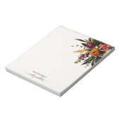 Schattigee Chic Bold Elegant Bloemen Wildflower Notitieblok (Linkerzijde)