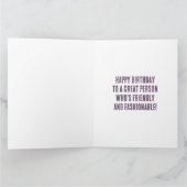 Schattigee Chic Corgi Dogs Wish You Happy Birthday Kaart (Binnen)