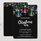 Schattigee Chic Corporate Christmas  Decora Kaart (Voorkant / Achterkant)