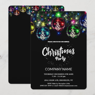 Schattigee Chic Corporate Christmas  Decora Kaart