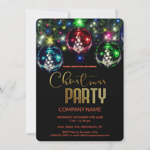 Schattigee Chic Corporate Christmas  Decora Kaart