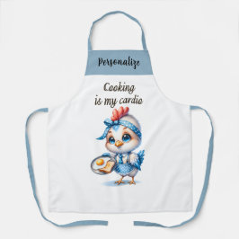Schattigee Chicken Cooking Ontbijt Keuken Quote Schort