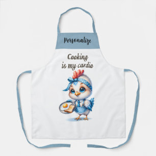 Schattigee Chicken Cooking Ontbijt Keuken Quote Schort