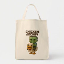 Schattigee Chicken Jockey Canvas tas Baby Rijden o