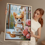 Schattigee Chihuahua Art Print in een Frans café<br><div class="desc">Verfris uw keukendecor met deze schattige Chihuahua-kunstprint op doek! Perfect voor Chihuahua moeders en hondenliefhebbers, deze kleurrijke afbeelding van een Chihuahua in een Parijse café vangt de lieve persoonlijkheid van je favoriete kleine pup. Van speelse schetsen tot levendige schilderijen, vind de ideale muurkunst om elke kamer extra gezellig en leuk...</div>