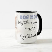 Schattigee Chihuahua Dog Moeder Wrap Mok (Voorkant rechts)