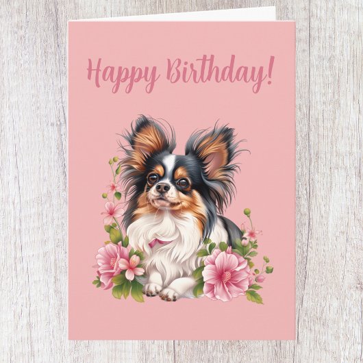 Schattigee Chihuahua Hondenliefhebber Verjaardag K Kaart