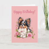 Schattigee Chihuahua Hondenliefhebber Verjaardag K Kaart (Voorkant)