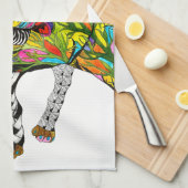 Schattigee Chihuahua Puppy Keukenhanddoek (Quarter Fold)