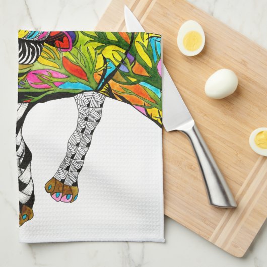 Schattigee Chihuahua Puppy Keukenhanddoek (Quarter Fold)