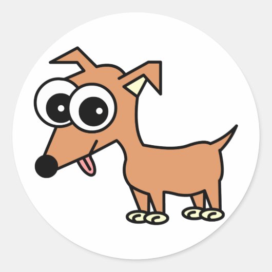 Schattigee Chihuahua Stickers (Voorkant)
