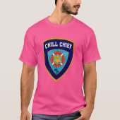 Schattigee CHILL CHIEF Beach Vakantie Squad Chilli T-shirt (Voorkant)
