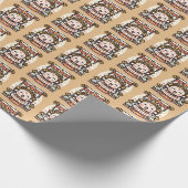 SCHATTIGEE CHINESE GOD VAN RIJKDOM CADEAUPAPIER (Hoek)