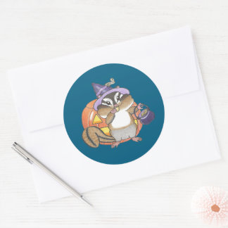 Schattigee Chipmunk Halloween Sticker