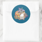 Schattigee Chipmunk Halloween Sticker (Tas)