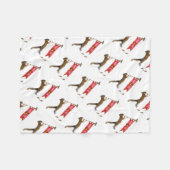 Schattigee Chipmunk Herald Fleece Deken (Voorkant (Horizontaal))