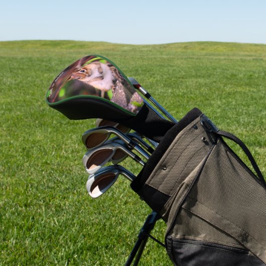Schattigee Chipmunk Wildlife Dier Gepersonaliseerd Golfheadcover (Insitu)