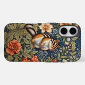 Schattigee Chipmunk William Morris Geïnspireerd Bl Case-Mate iPhone Case (Achterkant (horizontaal))