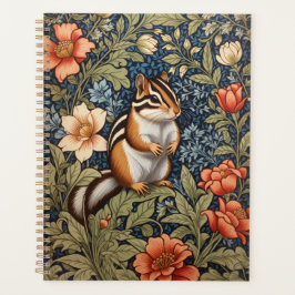 Schattigee Chipmunk William Morris Geïnspireerd Bl Planner