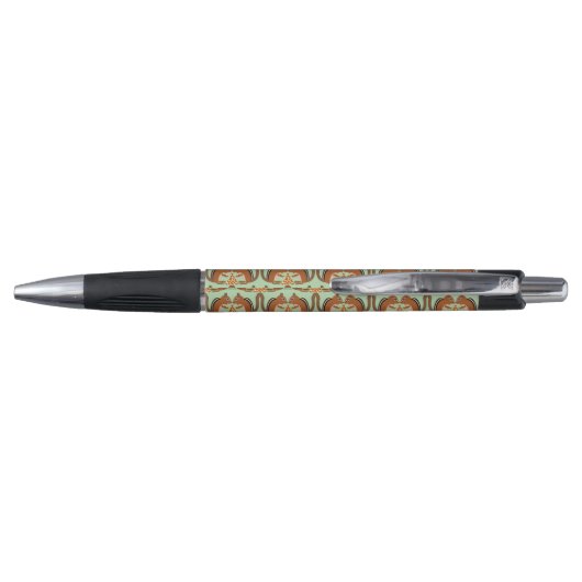 Schattigee Chipmunks Fall Wedding Patterned Pen (Achterkant)