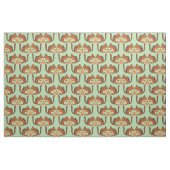Schattigee Chipmunks Fall Wedding Patterned Stof (Fat Quarter)