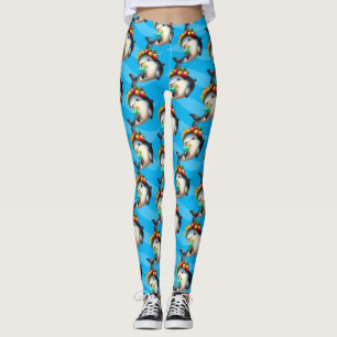 Schattigee Chiquita Vaquita Genieten van een Virgi Leggings