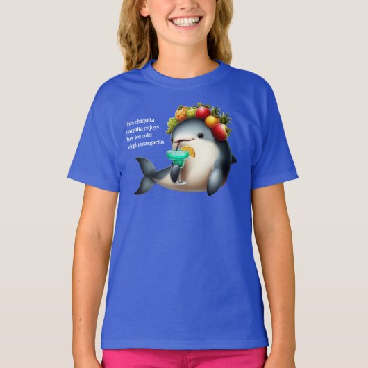 Schattigee Chiquita Vaquita Genieten van een Virgi T-shirt (Voorkant)