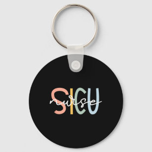 Schattigee Chirurgische IC Verpleegster Sicu Team  Sleutelhanger