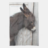 Schattigee Chocolade Baby Ezelveulen Theedoek (Verticaal)