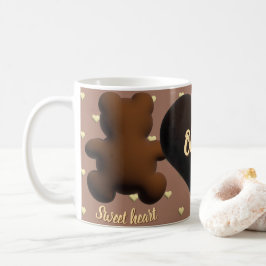 Schattigee chocolade beer mok