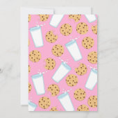 Schattigee Chocolade Chip Cookie Kinder 1e Verjaar Kaart (Achterkant)