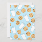 Schattigee Chocolade Chip Cookie Kinder 1e Verjaar Kaart (Achterkant)