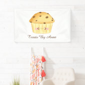 Schattigee Chocolade Chip Muffin Spandoek (Insitu)