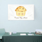 Schattigee Chocolade Chip Muffin Spandoek (Beurs)