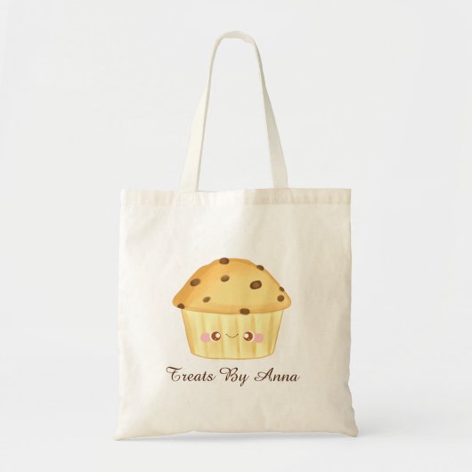 Schattigee Chocolade Chip Muffin Tote Bag (Voorkant)
