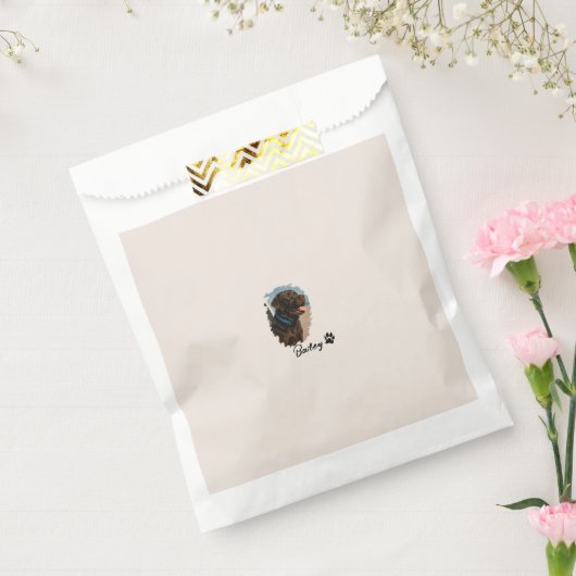 Schattigee Chocolade Labrador Hond – Bailey | Kado Bedankzakje (Gezegeld)