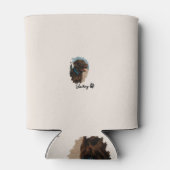 Schattigee Chocolade Labrador Hond – Bailey | Kado Blikjeskoeler (Achterkant)