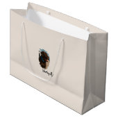 Schattigee Chocolade Labrador Hond – Bailey | Kado Groot Cadeauzakje (Voorkant Gekanteld)