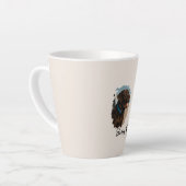 Schattigee Chocolade Labrador Hond – Bailey | Kado Latte Mok (Linkerhoek)